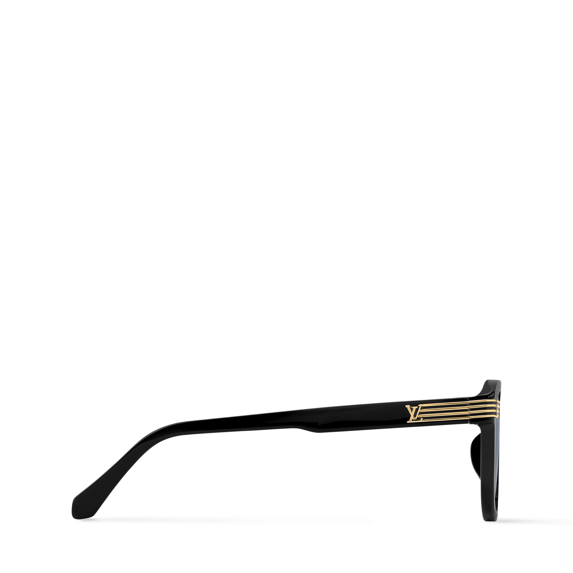 LOUIS VUITTON サングラス・LV スライド スクエア ブラック LV Slide Round Square Sunglasses S00 - Men - Accessories | LOUIS